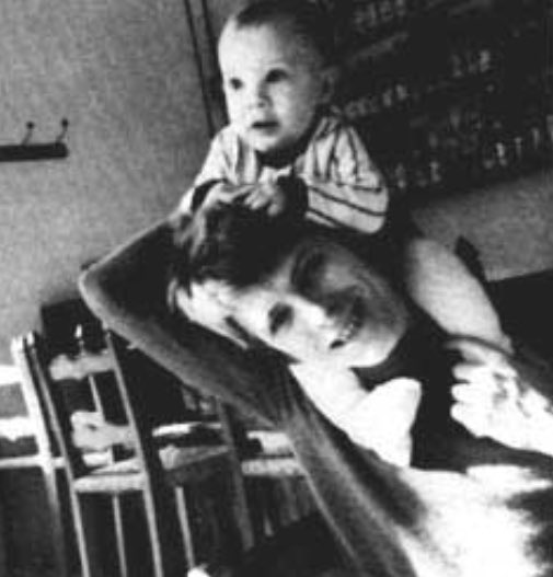 David Bowie with his son Duncan (Zowie)